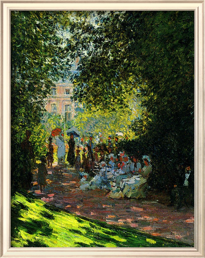 The Parc Monceau-Claude Monet Painting